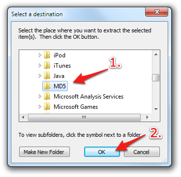 how to change md5 of file